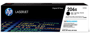 HP 206X Black High Yield Toner