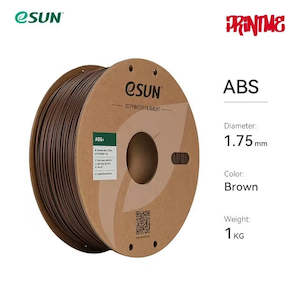 Frontpage: eSUN ABS Brown 1.75mm 1kg/2.2lbs