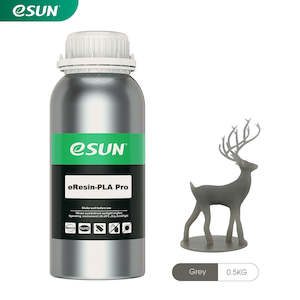 Lcd Printer Resin: eSUN Grey PLA PRO Plant Based Resin 500G