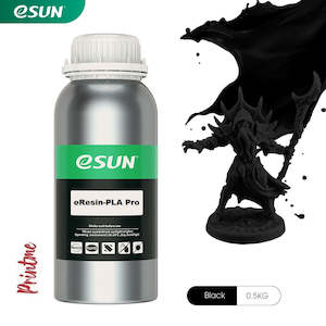Lcd Printer Resin: eSUN Black PLA PRO Plant Based Resin 500G