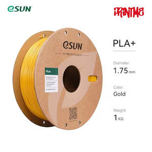 Pla Filament 1: eSUN PLA+ Gold 1.75mm 1kg/2.2lbs
