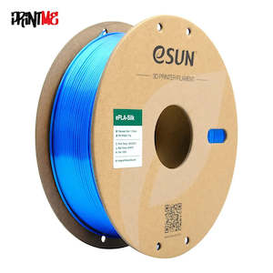 Silk Filament: eSUN eSilk Blue 1.75mm 1kg/2.2lbs