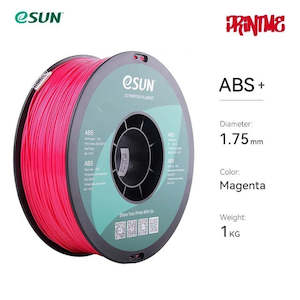 Abs Filament: eSUN ABS+ Magenta 1.75mm 1kg/2.2lbs