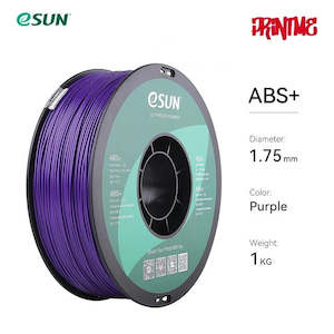 Abs Filament: eSUN ABS+ Purple 1.75mm 1kg/2.2lbs