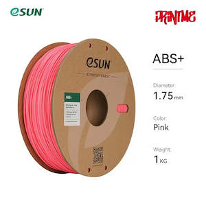 Abs Filament: eSUN ABS+ Pink 1.75mm 1kg/2.2lbs