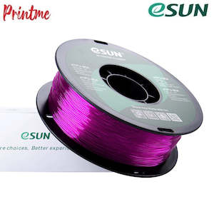 Tpu Filament: eSUN TPU-95A Glass Purple 1.75mm 1kg/2.2lbs