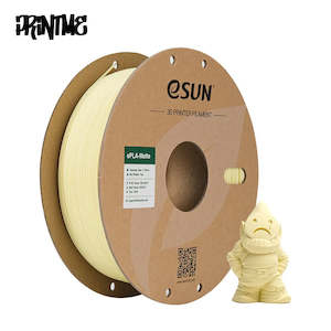 Matte Filament: eSUN Matte Almond Yellow 1.75mm 1kg/2.2lbs
