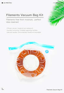 Assorted: Creality 3D Filaments Vacuum Bag Kit