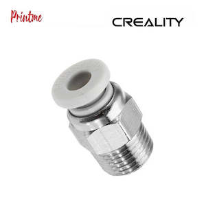 Tubes: Creality 3D PC4- Male Straight Pneumatic Tube Push Fitting Connector