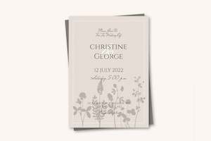 Wedding: INVITATIONS A6