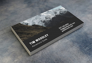 Standard Business Cards: BUSINESS CARD STANDARD - 1 SIDED