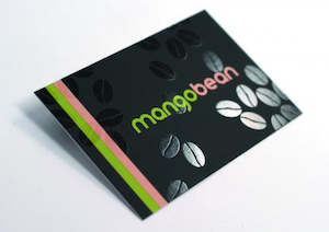 BUSINESS CARD - 2 SIDED / LAMINATED & SPOT GLOSS UV OR FOILED