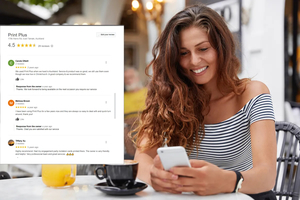 Google Review NFC Tap Cards - PrintPlus