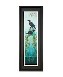 Tui and Fern Mountain by Kathryn Furniss (in black)