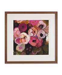 Limited Edition Framed Prints: Limited Edition Wild Floral by Kathryn Furniss