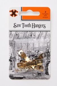 Framing Consumables: Saw Tooth Hangers