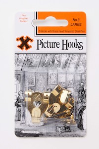 Framing Consumables: No. 3 Large Picture Hooks