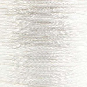 1.5mm Nylon Braid - Flat Whte
