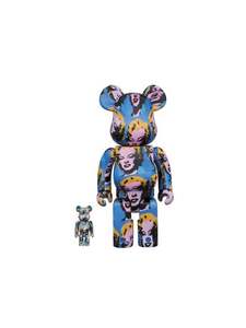 Medicom Toys: Medicom Toy Be@rbrick Andy Warhol's - Marilyn Monroe 100% & 400% Set