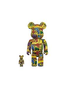 Medicom Toys: Medicom Toy Be@rbrick Keith Haring - #5 100% & 400% Set