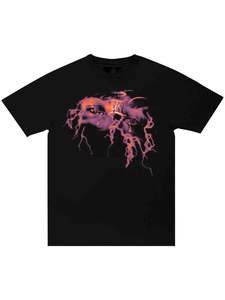 Vlone: Vlone x Never Broke Again Eyes Tee Black