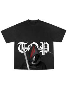 Vlone: NBA YoungBoy x Vlone Murder Business Tee Black [FW20]