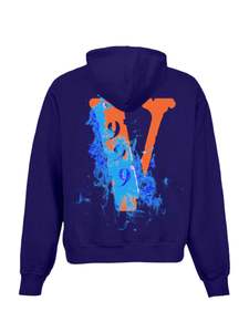 Vlone x Juice Wrld Legends Never Die Hoodie Purple