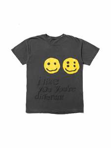 Cactus Plant Flea Market x Union I Like You You're Different Tee Charcoal
