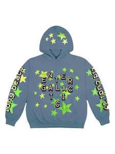 Cactus Plant Flea Market: CPFM Kid Cudi Enter Galactic Hoodie Blue [FW19]