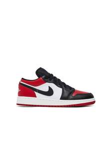 Jordan 1 Low: Nike Air Jordan 1 Low Bred Toe (GS)