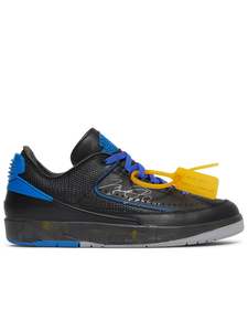 Jordan 2: Nike Air Jordan 2 Retro Low SP Off-White Black Blue