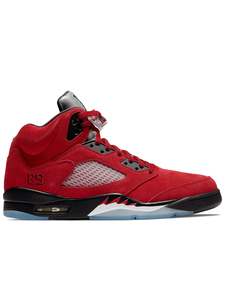 Jordan 5: Nike Air Jordan 5 Retro Raging Bull Red Suede [2021]