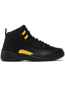 Jordan 12: Nike Air Jordan 12 Retro Black Taxi