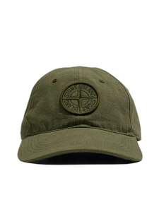 Stone Island: Stone Island Cap Olive