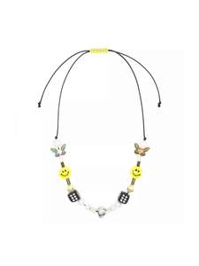 Salute EVAE+MOB Smiley Necklace
