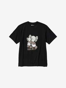 KAWS x Uniqlo UT Short Sleeve Graphic T-shirt Black