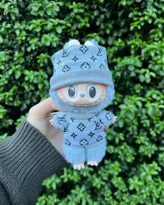 Sweaters: Labubu LV Inspired Sweater Grey (Outfit Only)