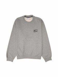 Sweatshirts: Nike x Stussy Crew Fleece Grey