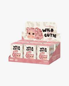 Pop Mart CRYBABY Wild but Cutie Series Vinyl Plush Pendant Sealed Case (6 Blind Box)