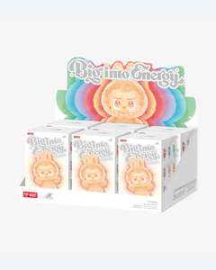 Sale: Pop Mart Labubu The Monsters Big into Energy Series Vinyl Plush Pendant Sealed Case (Bundle)