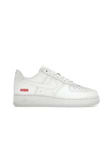 Nike Air Force: Nike Air Force 1 Low Supreme White (FACTORY FLAW)