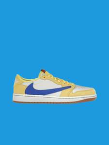 Luxury Collection: Nike Air Jordan 1 Retro Low OG SP Travis Scott Canary (Women's)