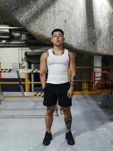 Core: CORE Essentials Ribbed Tank Arctic