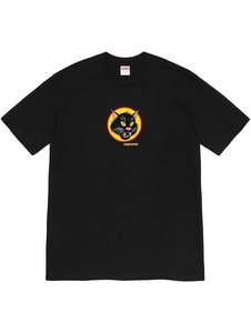 Prior: Supreme Black Cat Tee Black [SS20]
