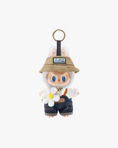 Pop Mart Labubu The Monsters Fall In Wild Vinyl Plush Doll Pendant Keychain