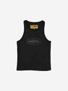 Corteiz Womens Guerillaz* Tank Top Triple Black