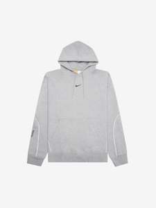 Nike X Nocta: Nike x NOCTA NRG Fleece CS Hoodie Dark Grey Heather