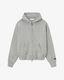 Fear of God Essentials Classic Full Zip-Up Hoodie Concrete Heather