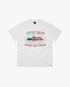 Clothing: Corteiz Cortears OG Alcatraz Tee White
