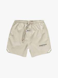 Fear of God Essentials Volley Shorts Olive/Khaki